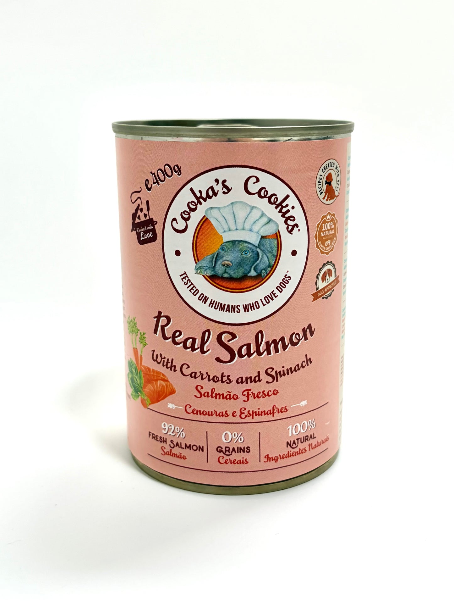 Pâtée au saumon (92%)